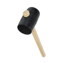 Rubber Mallet - Black - 24oz (Pack 1)