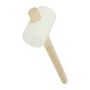 Rubber Mallet - White - 16oz (Pack 1)