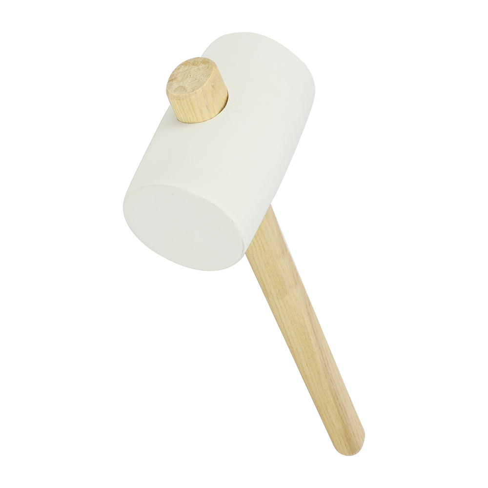 [468271] Rubber Mallet - White - 24oz (Pack 1)