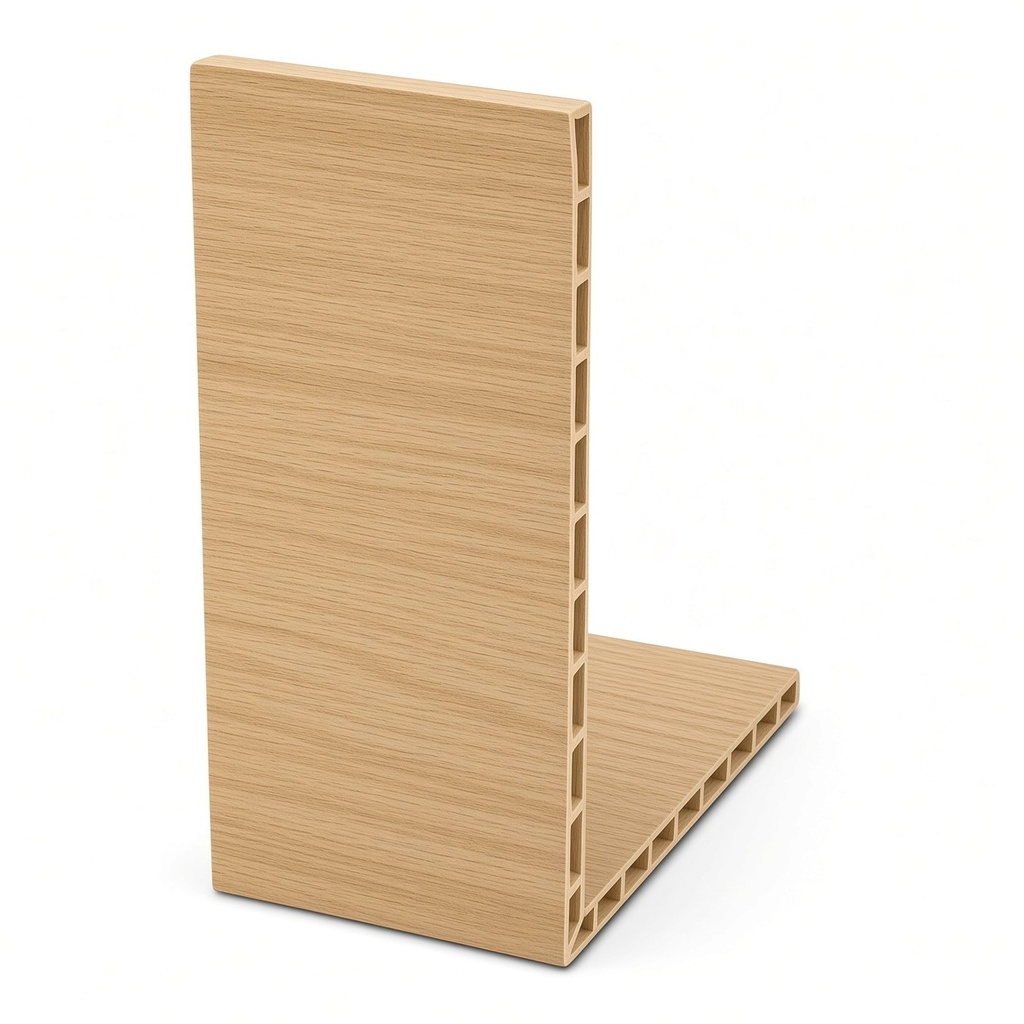[HA180O] 100 X 80 RIGID ANGLE (LIGHT OAK)