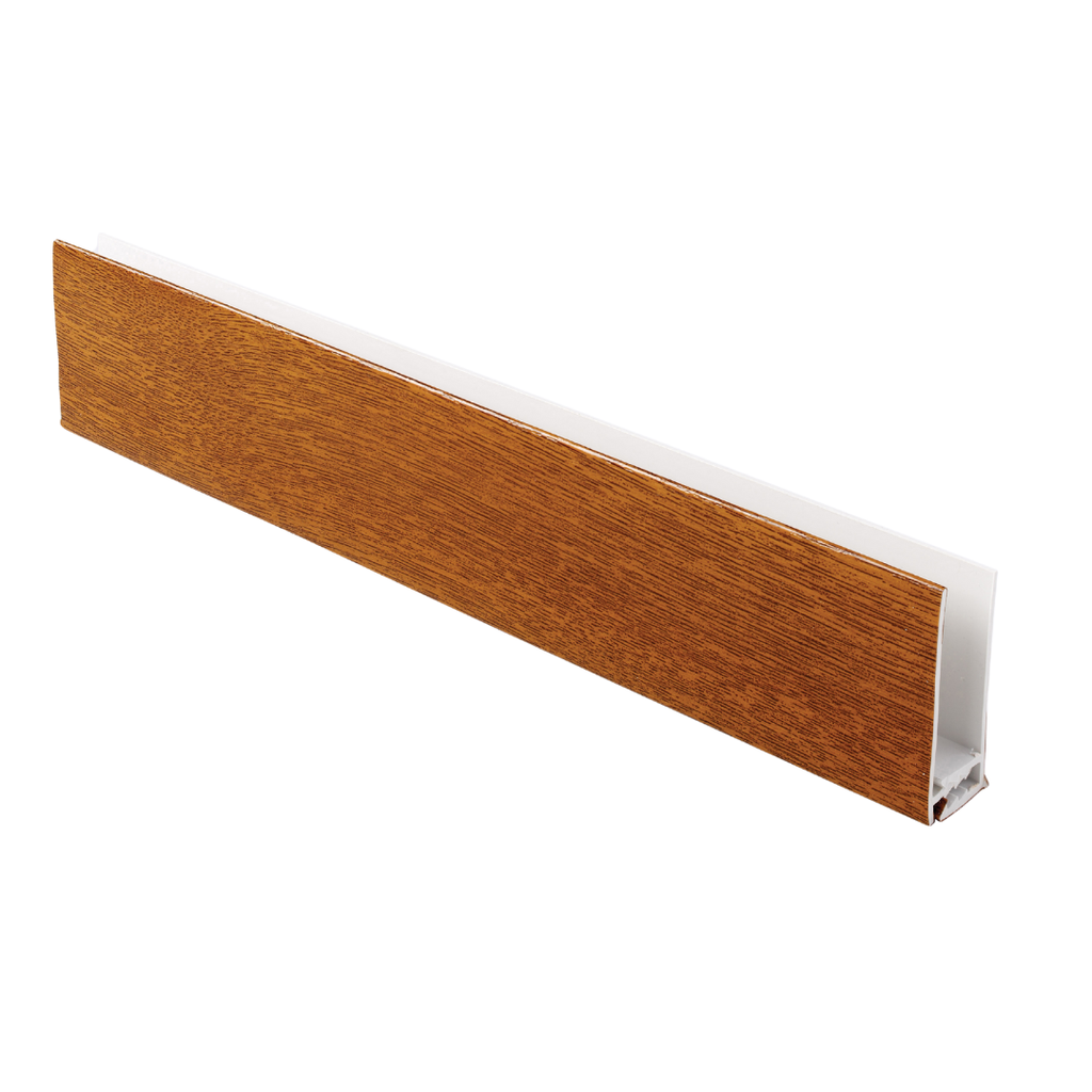 2 PART UNIVERSAL CLADDING TRIM (LIGHT OAK)