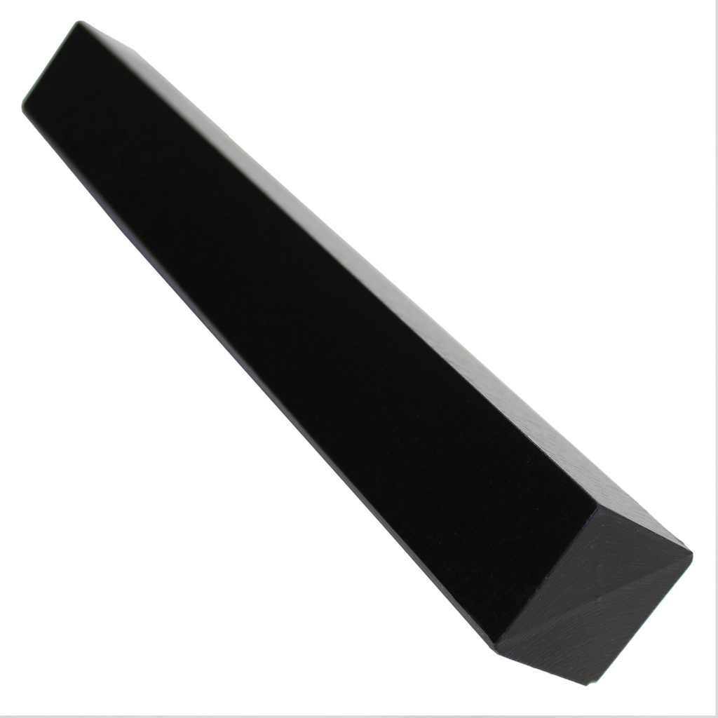 300 SQ EXTERNAL CORNER (BLACK FOIL)