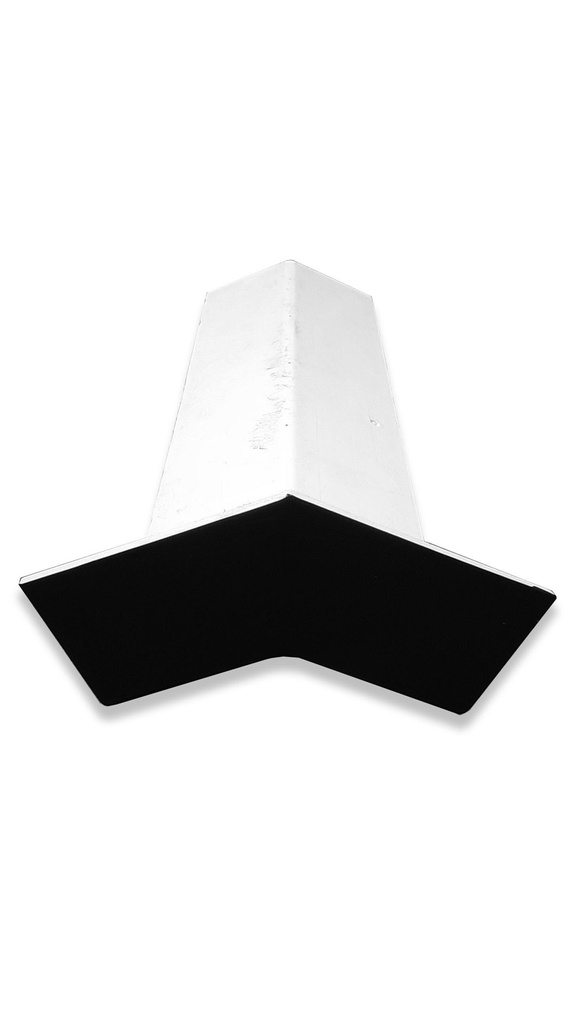 380 X 135 INT CORNER (BLACK FOIL)