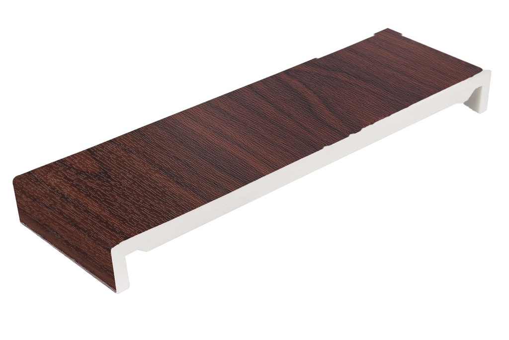 [SF405R] 405 X 16 SQUARE FULL REPLACEMENT FASCIA 5M (ROSEWOOD)