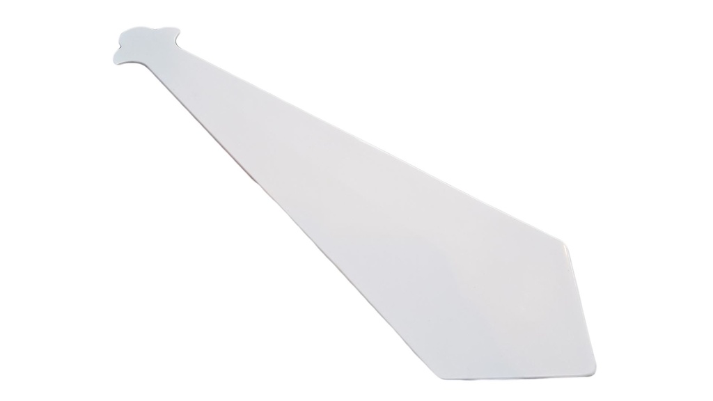 95 X 350 2D FINIAL (WHITE)
