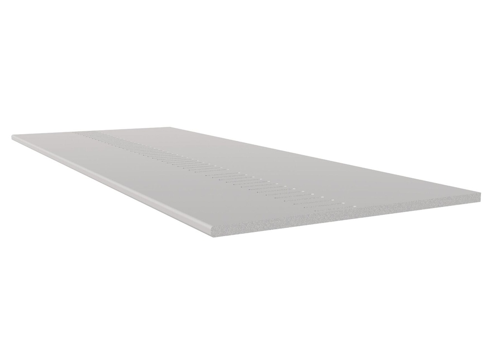 [VS500W] 500 VENTED SOFFIT 5M (WHITE)