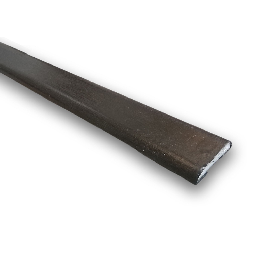 [D25BL] 28 X 6 D SECTION (BLACK FOIL)