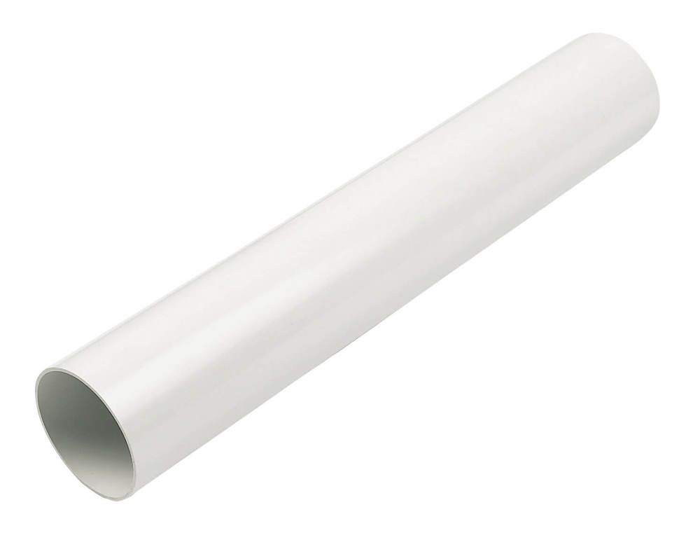 [RP4W] FLOPLAST 4.0M ROUND PIPE (WHITE)