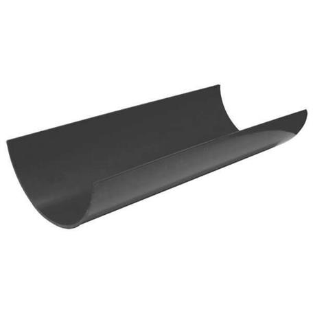 [RG4A] FLOPLAST 4M HALF ROUND GUTTER (ANTHRACITE GREY)