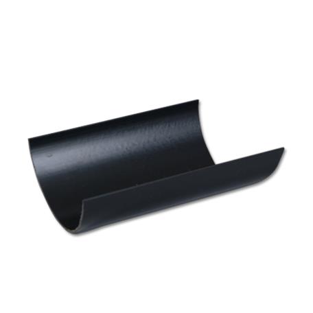 FLOPLAST 4M HALF ROUND GUTTER (BLACK)