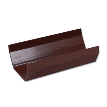 [RGS4BR] FLOPLAST 4M SQUARE GUTTER (BROWN)