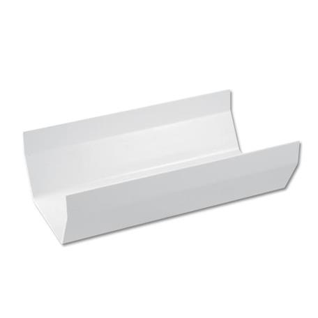 [RGS4W] FLOPLAST 4M SQUARE GUTTER (WHITE)