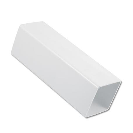 FLOPLAST 5.5M SQUARE PIPE (WHITE)