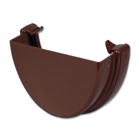 [REH1BR] FLOPLAST HI-CAP EXTERNAL STOP END (BROWN)
