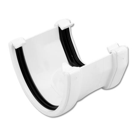 [RHS3W] FLOPLAST HI-CAP TO SQUARE GUTTER APT (WHITE)