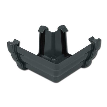[RAN2A] FLOPLAST OGEE EXT 90 GUTTER ANGLE (ANTHRACITE GREY)