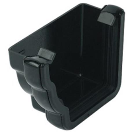 [REN1BL] FLOPLAST OGEE EXT STOPEND L/H (BLACK)