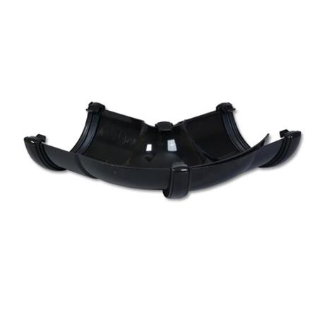 [RA3BL] FLOPLAST ROUND 50-156 DEG ADJ GUTTER ANGLE (BLACK)