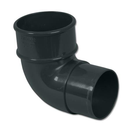 [RB1A] FLOPLAST ROUND 92 DEG OFFSET BEND (ANTHRACITE GREY)