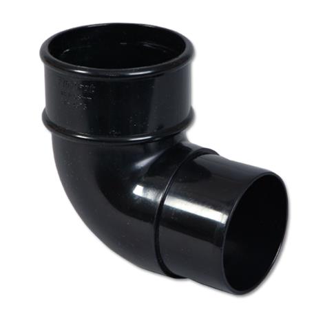 [RB1BL] FLOPLAST ROUND 92 DEG OFFSET BEND (BLACK)