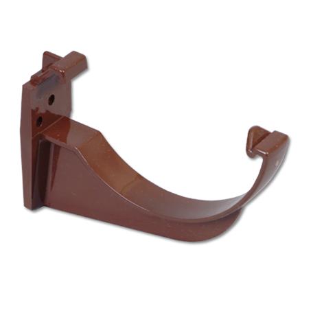 [RK1BR] FLOPLAST ROUND GUTTER BRACKET (BROWN)