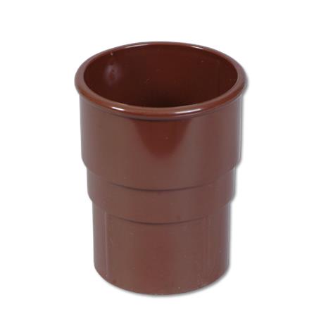 [RS1BR] FLOPLAST ROUND PIPE SOCKET (BROWN)