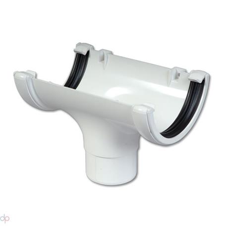[RO1W] FLOPLAST ROUND RUNNING OUTLET (WHITE)