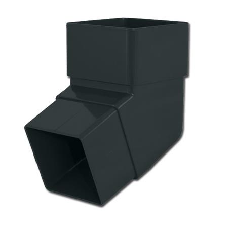 [RBS2A] FLOPLAST SQUARE 112 OFFSET BEND (ANTHRACITE GREY)