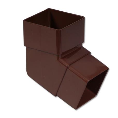 FLOPLAST SQUARE 112 OFFSET BEND (BROWN)