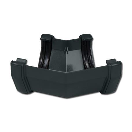 FLOPLAST SQUARE 135 DEG GUTTER ANGLE (ANTHRACITE GREY)