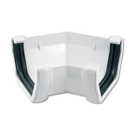 [RAS2W] FLOPLAST SQUARE 135 DEG GUTTER ANGLE (WHITE)