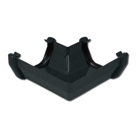 [RAS1A] FLOPLAST SQUARE 90 GUTTER ANGLE (ANTHRACITE GREY)