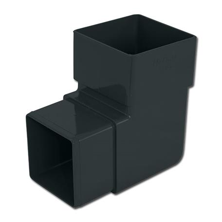 [RBS1A] FLOPLAST SQUARE 92 DEG OFFSET BEND (ANTHRACITE GREY)