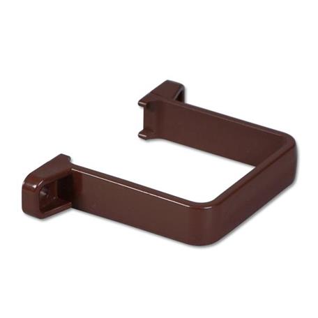 [RCS2BR] FLOPLAST SQUARE FLUSH PIPE CLIP (BROWN)