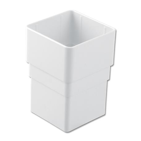 [RSS1W] FLOPLAST SQUARE PIPE SOCKET (WHITE)