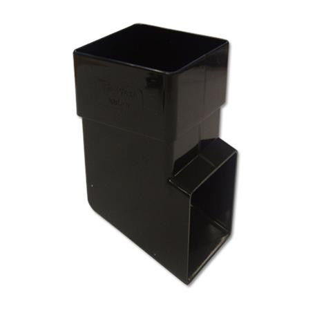 [RBS3BL] FLOPLAST SQUARE SHOE (BLACK)