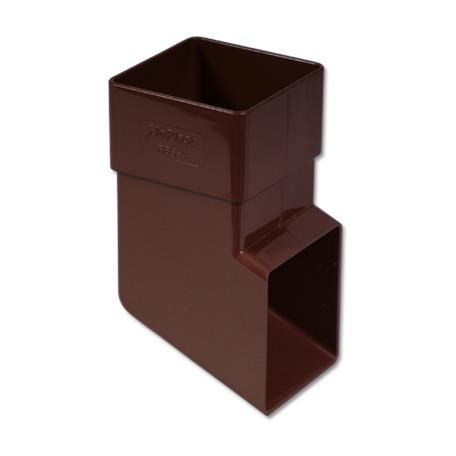 [RBS3BR] FLOPLAST SQUARE SHOE (BROWN)