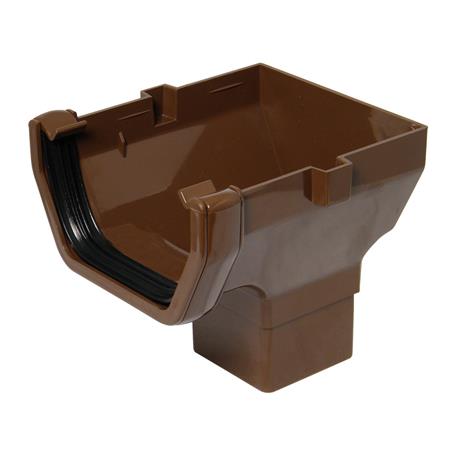 [ROS2BR] FLOPLAST SQUARE STOPEND OUTLET (BROWN)
