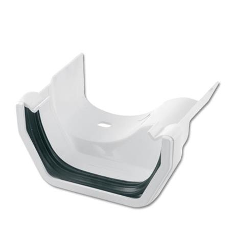[RDS3W] FLOPLAST SQUARE TO OGEE CAST GUTTER ADAPTOR R/H (WHITE)