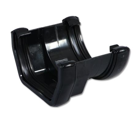 [RDS1BL] FLOPLAST SQUARE TO ROUND GUTTER ADAPTOR (BLACK)