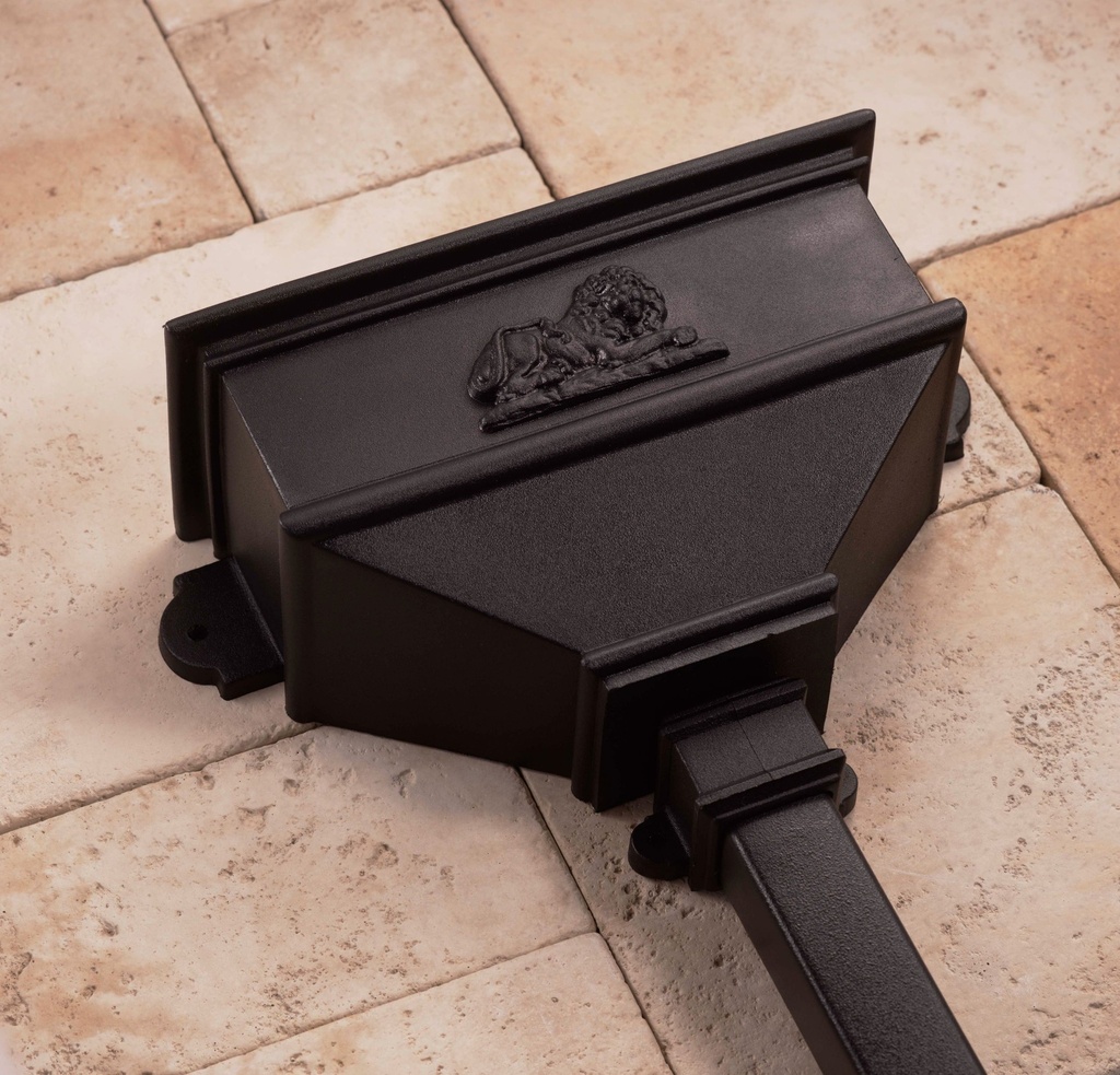 [BMH55LNCI] BM CASCADE 105mm Long Hopper With Lion (BLACK)